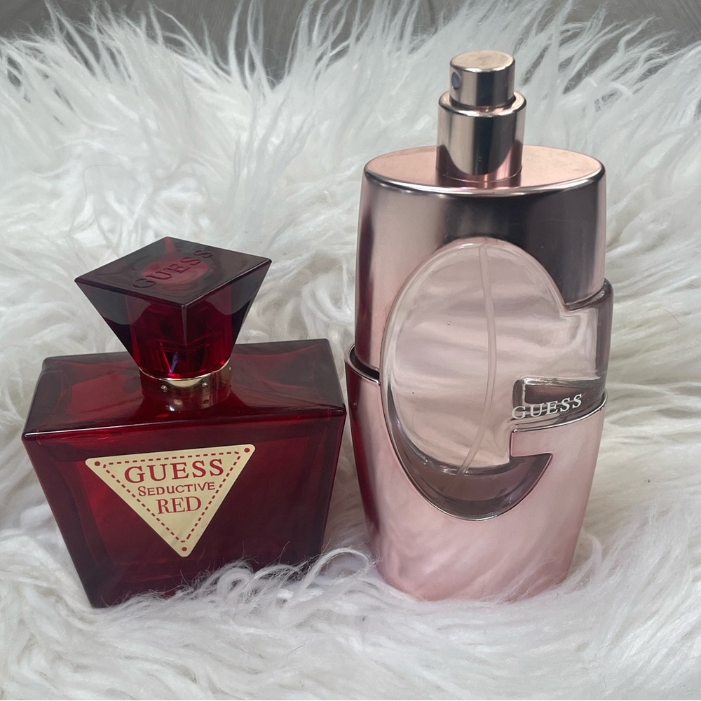 Guess Red Seductive and Pink bundle lot